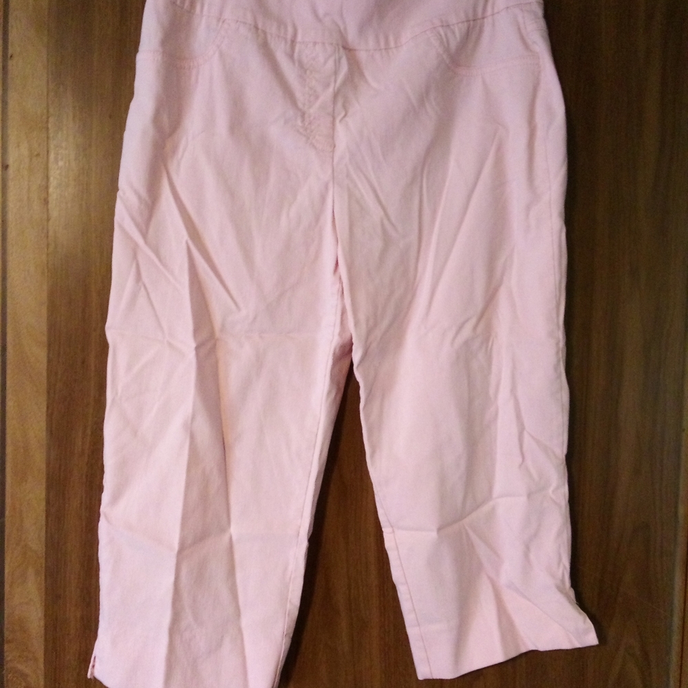 Ruby red dress capris